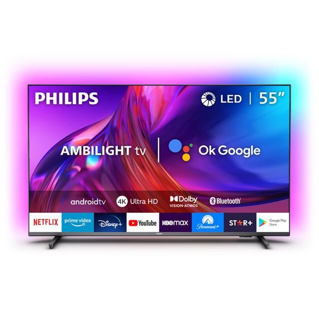 LED 55" 4K UHD Ambilight Smart TV Philips 55PUD7906