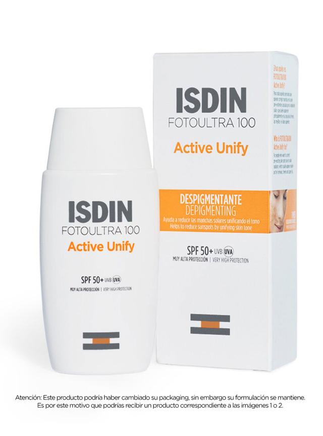 Protector Solar Isdin Fusion Fluid 100 Active Unify Spf 50+